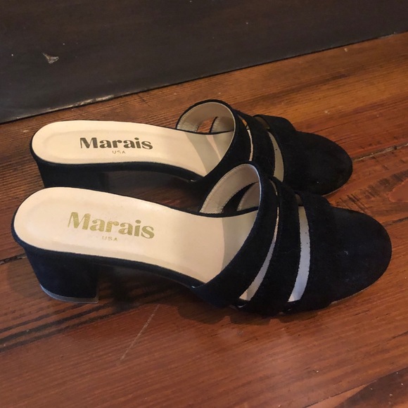 Marais USA Jane Mule, Black, Size 7 - Picture 4 of 5